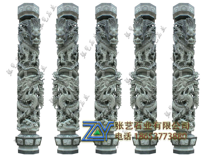 石龍柱之蟠龍石柱的由來(lái)為什么又叫滾龍柱即文化柱